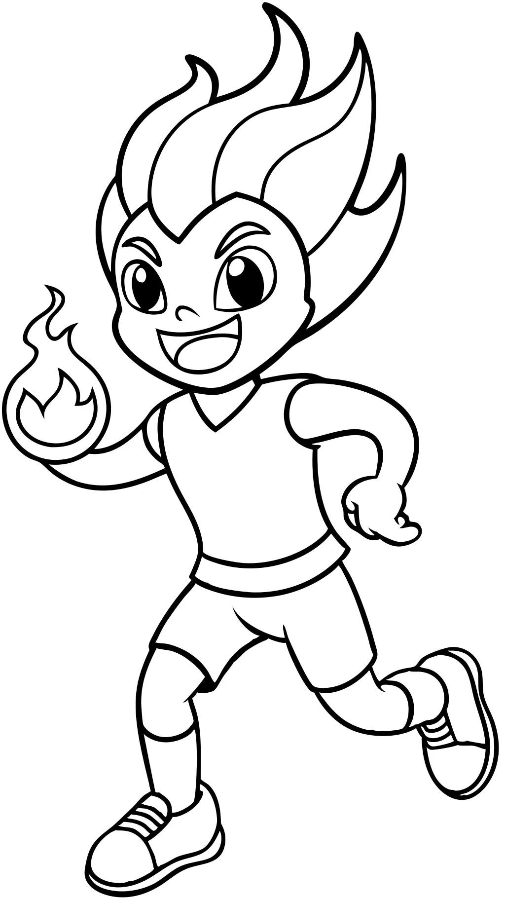 cinderace coloring pages